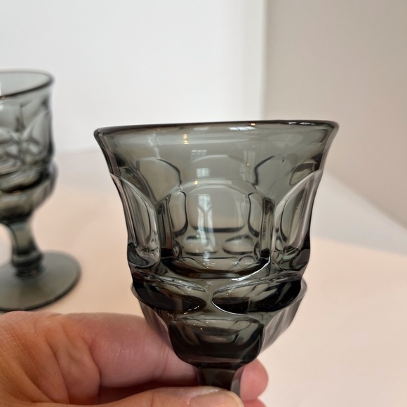 Fostoria Wine Glasses. Set of 6 - Picture 3 of 8